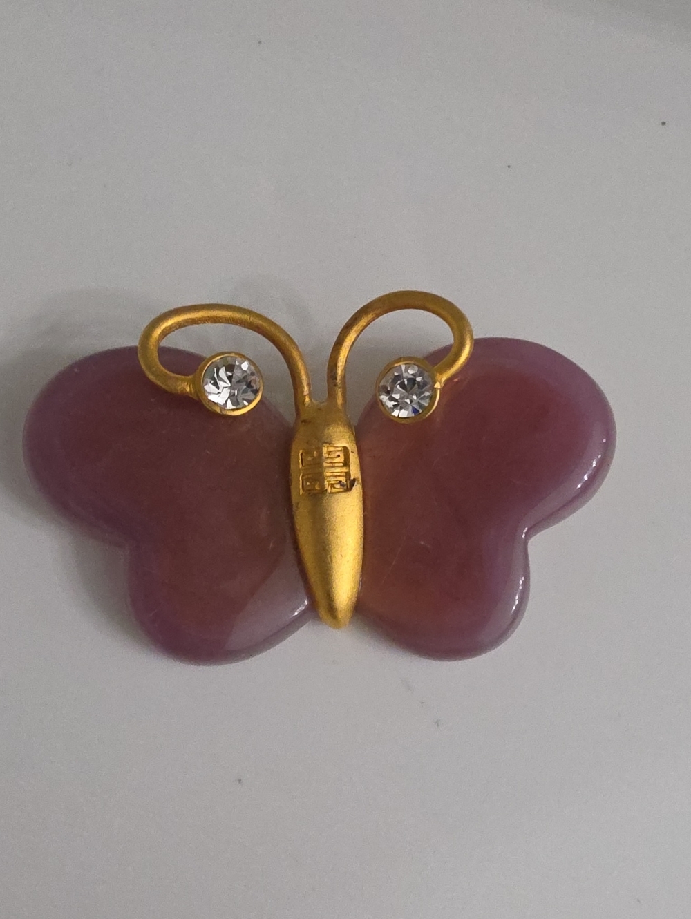 Givenchy Butterfly Motiff Vintage Brooch Rare